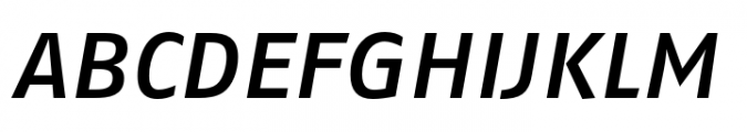 FF Fago Extended Medium Font UPPERCASE