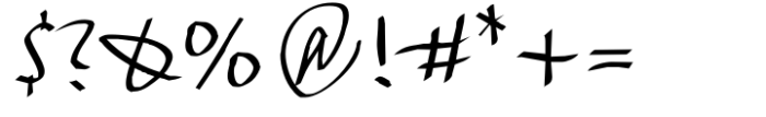 FF FancyWriting Std Median Font OTHER CHARS
