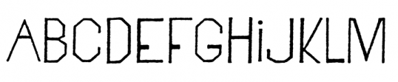 FF Folk Light Font LOWERCASE