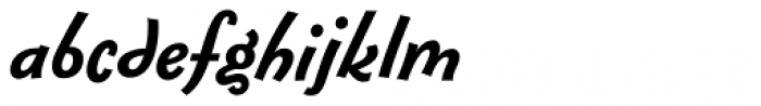 FF Fontesque Sans Std Bold Italic Font LOWERCASE