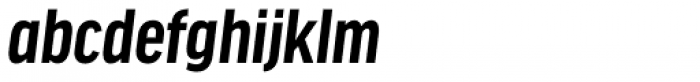 FF Good Headline OT Cond Bold Italic Font LOWERCASE