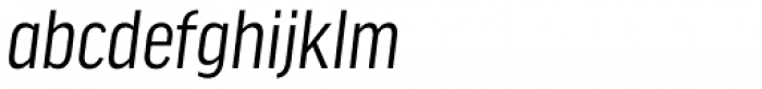 FF Good Headline OT Cond Italic Font LOWERCASE