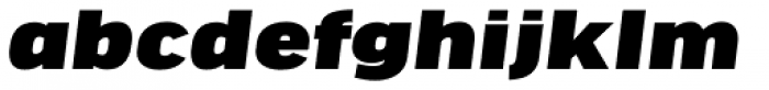 FF Good Headline OT Extd Ultra Italic Font LOWERCASE