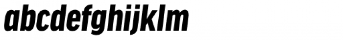 FF Good Headline Pro Cond Black Italic Font LOWERCASE