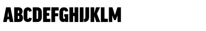 FF Good Headline Pro Condensed Ultra Font UPPERCASE