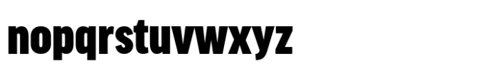 FF Good Headline Pro Condensed Ultra Font LOWERCASE