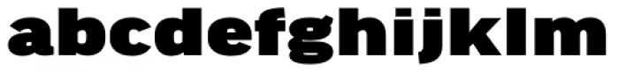 FF Good Headline Pro Extd Ultra Font LOWERCASE
