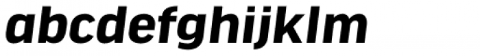 FF Good Headline Pro Wide Bold Italic Font LOWERCASE