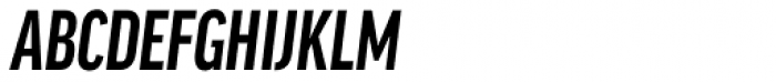 FF Good Headline Pro XCond Bold Italic Font UPPERCASE
