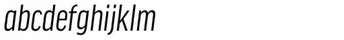 FF Good Headline Pro XCond Italic Font LOWERCASE