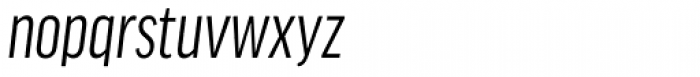 FF Good Headline Pro XCond Italic Font LOWERCASE