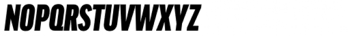 FF Good Headline Pro XCond Ultra Italic Font UPPERCASE