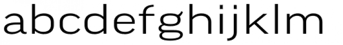 FF Good OT Extd Light Font LOWERCASE