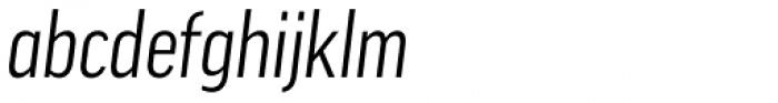 FF Good Pro Cond Italic Font LOWERCASE