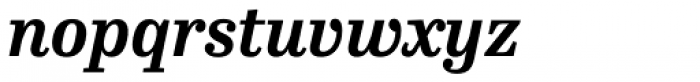 FF Hertz OT Bold Italic Font LOWERCASE