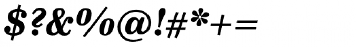 FF Hertz OT ExtraBold Italic Font OTHER CHARS