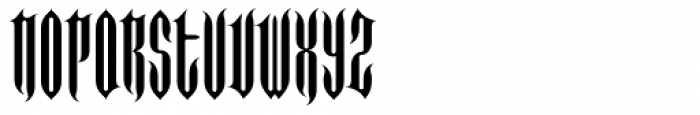 FF Imperial Long Spike Font LOWERCASE