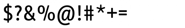 FF Info Text Regular Font OTHER CHARS