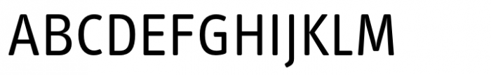 FF Info Text Regular Font UPPERCASE
