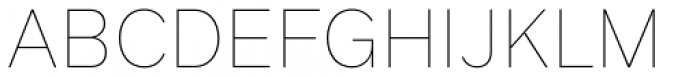 FF Infra Thin Font UPPERCASE