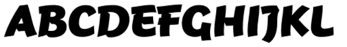 FF Jambono Pro Black Font UPPERCASE
