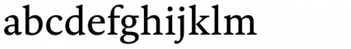 FF Kievit Serif Book Font LOWERCASE