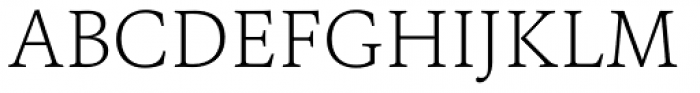 FF Kievit Serif Light Font UPPERCASE