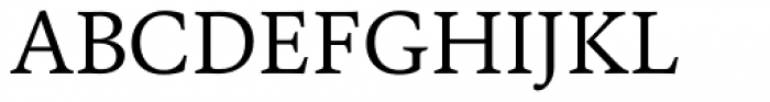 FF Kievit Serif Regular Font UPPERCASE