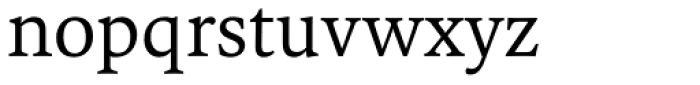 FF Kievit Serif Regular Font LOWERCASE