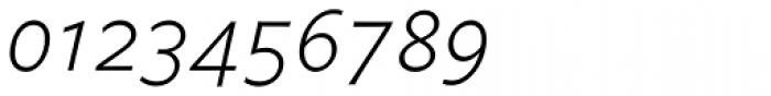 FF Legato Pro Light Italic Font OTHER CHARS