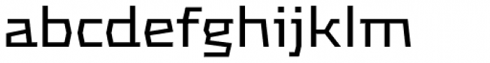 FF Mach Pro Wide Font LOWERCASE