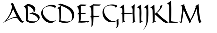 FF Madonna Std Regular Font UPPERCASE