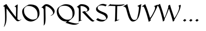 FF Madonna Std Regular Font UPPERCASE