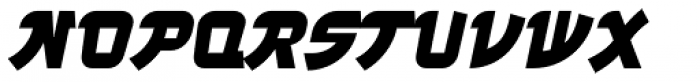 FF Manga Steel OT Italic Font LOWERCASE