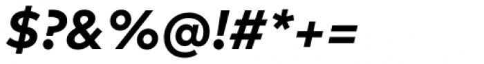 FF Mark OT Bold Italic Font OTHER CHARS