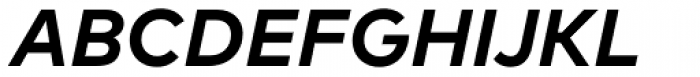 FF Mark Pro Bold Italic Font UPPERCASE