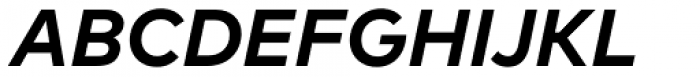 FF Mark W1G Bold Italic Font UPPERCASE