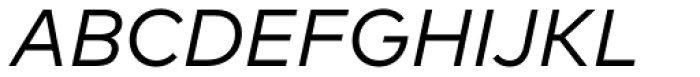 FF Mark W1G Italic Font UPPERCASE