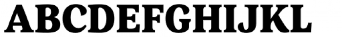 FF Marselis Serif Black Font UPPERCASE