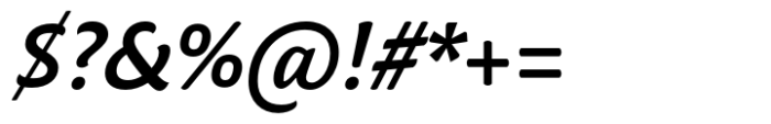 FF Masala Regular Italic Font OTHER CHARS