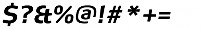 FF Max Demi Serif OT Bold Italic Font OTHER CHARS