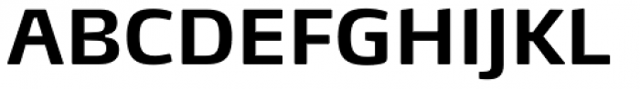 FF Max Demi Serif OT Bold Font UPPERCASE