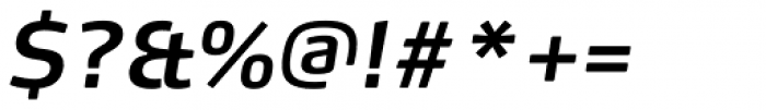 FF Max Demi Serif OT DemiBold Italic Font OTHER CHARS