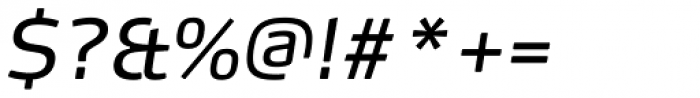 FF Max Demi Serif OT Italic Font OTHER CHARS
