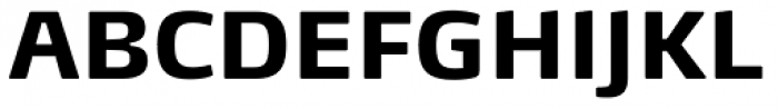 FF Max Demi Serif Pro ExtraBold Font UPPERCASE
