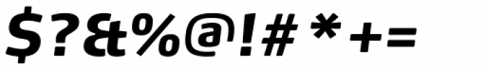 FF Max OT ExtraBold Italic Font OTHER CHARS