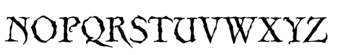 FF Merlin Std Regular Font UPPERCASE
