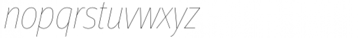 FF Meta Variable Italic Font LOWERCASE