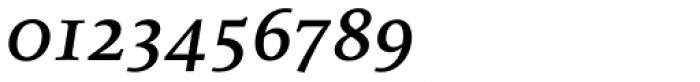 FF Milo Serif OT Medium Italic Font OTHER CHARS