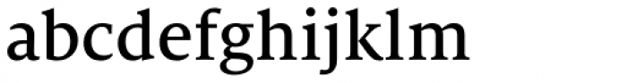 FF Milo Serif OT Medium Font LOWERCASE